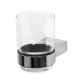 Стакан с держателем Aquanet 187060 хром